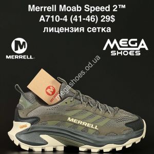 Мужские кроссовки Merrell Moab Speed 2™ лицензия сетка A710-4 NA