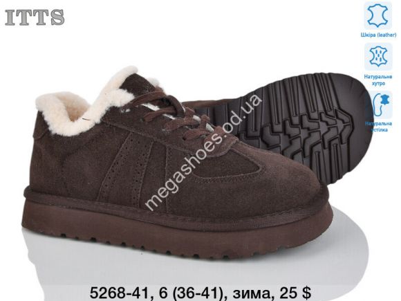 Женская обувь - Кроссовки ITTS зима 5268-41 TS - купить оптом в Одессе