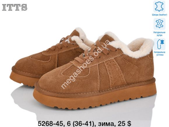 Женская обувь - Кроссовки ITTS зима 5268-45 TS - купить оптом в Одессе