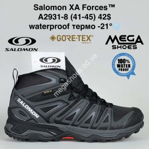 Мужские кроссовки Salomon XA Forces™ waterproof термо -21° A2931-8 SU