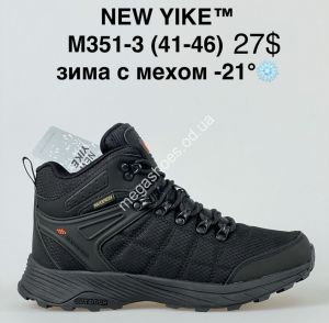 Мужские кроссовки NEW YIKE™ зима с мехом -21° M351-3 KL