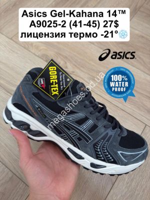 Мужские кроссовки Asics Gel-Kahana 14™ лицензия, термо -21° A9025-2 FL