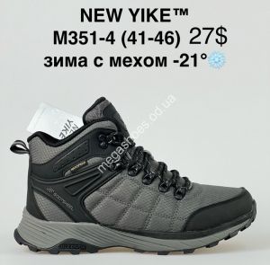 Мужские кроссовки NEW YIKE™ зима с мехом -21° M351-4 KL