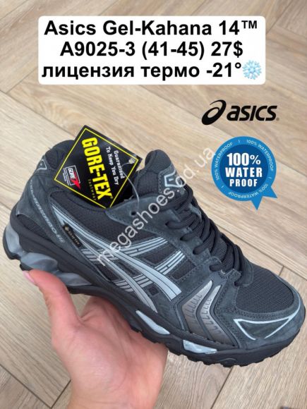 Мужская обувь - Мужские кроссовки Asics Gel-Kahana 14™ лицензия, термо -21° A9025-3 FL - купить оптом в Одессе