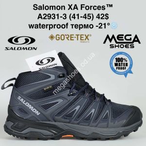 Мужские кроссовки Salomon XA Forces™ waterproof термо -21° A2931-3 SU