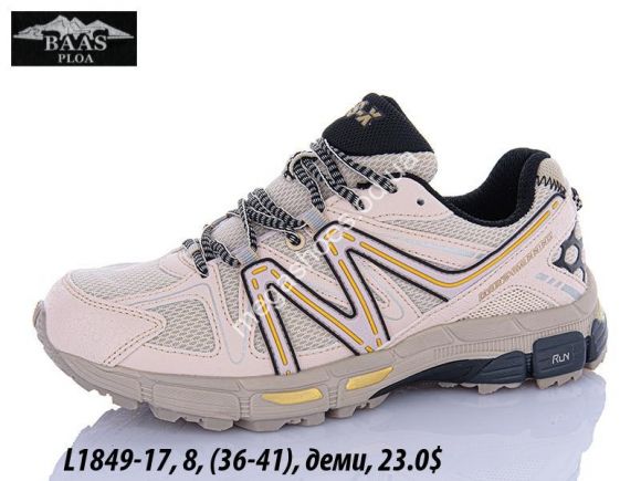 Женская обувь - Кроссовки Baas L1849-17 VS - купить оптом в Одессе