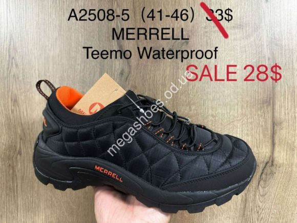 Мужская обувь - Мужские кроссовки Merrell Waterproof термо A2508-5 SU - купить оптом в Одессе Мужская обувь - Мужские кроссовки Merrell Waterproof термо A2508-5 SU - купить оптом в Одессе