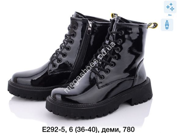 Женская обувь - Ботинки Fashion E292-5 TS - купить оптом в Одессе Женская обувь - Ботинки Fashion E292-5 TS - купить оптом в Одессе