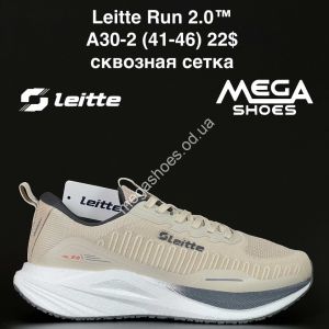 Мужские кроссовки Leitte Run 2.0™ сквозная сетка A30-2 NA Мужские кроссовки Leitte Run 2.0™ сквозная сетка A30-2 NA