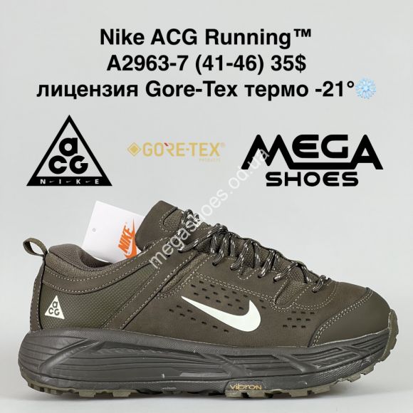 Мужская обувь - Мужские кроссовки Nike ACG Running™ лицензия Gore-Tex термо -21° A2963-7 BH - купить оптом в Одессе