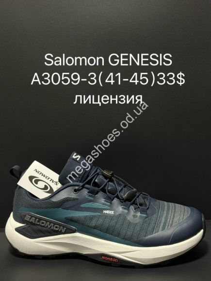 Мужская обувь - Мужские кроссовки Salomon GENESIS™ лицензия A3059-3 SU - купить оптом в Одессе