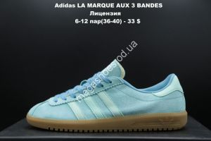 Кроссовки Adidas LA MARQUE AUX 3 BANDES лицензия blue LV