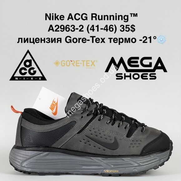 Мужская обувь - Мужские кроссовки Nike ACG Running™ лицензия Gore-Tex термо -21° A2963-2 BH - купить оптом в Одессе