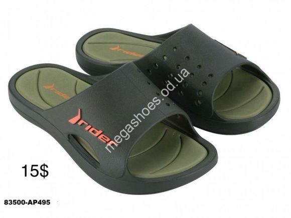 Мужская обувь - Мужские шлепанцы Rider 83500-AR495 FL - купить оптом в Одессе