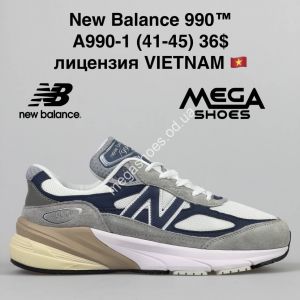 Мужские кроссовки New Balance 990 A990-1 VT