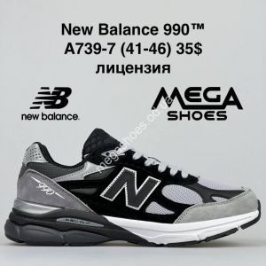Мужские кроссовки New Balance 990 A739-7 VS