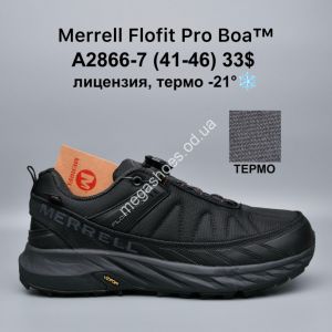 Мужские кроссовки Merrell Flofit Pro Boa™ лицензия, термо -21° A2866-7 BH