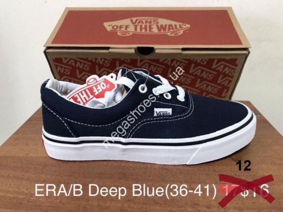 Женская обувь - Кеды Vans ERA/B Deep Blue FB - купить оптом в Одессе