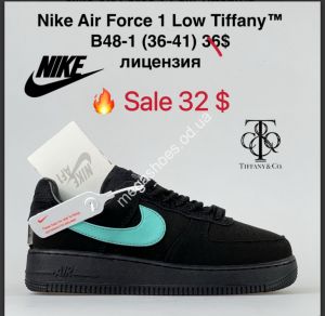 Кроссовки Nike Air Force Low Tiffany™ лицензия B48-1 ZS