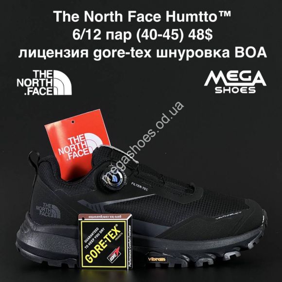 Мужская обувь - Мужские кроссовки The North Face Humtto Black GS - купить оптом в Одессе Мужская обувь - Мужские кроссовки The North Face Humtto Black GS - купить оптом в Одессе