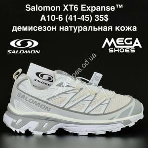 Мужские кроссовки Salomon XT6 Expanse™ демисезон, натуральная кожа AA10-6 NA