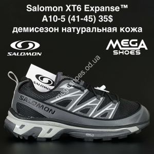 Мужские кроссовки Salomon XT6 Expanse™ демисезон, натуральная кожа AA10-5 NA
