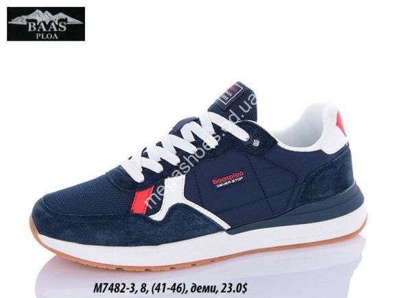 Мужская обувь - Мужские кроссовки Baas M7482-3 VS - купить оптом в Одессе