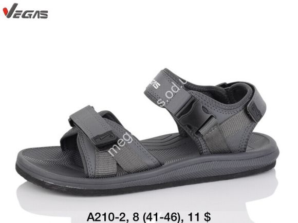 Мужская обувь - Мужские сандалии Vegas A210-2 SU - купить оптом в Одессе Мужская обувь - Мужские сандалии Vegas A210-2 SU - купить оптом в Одессе