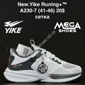 Мужские кроссовки New. Yike Runing+™ сетка A230-7 AN Мужские кроссовки New. Yike Runing+™ сетка A230-7 AN