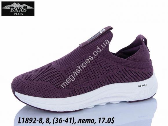 Женская обувь - Кроссовки Baas лето L1892-8 VS - купить оптом в Одессе