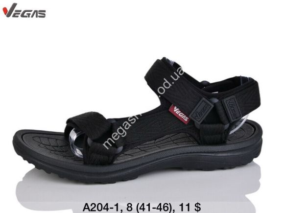 Женская обувь - Мужские босоножки Vegas A204-1 SU - купить оптом в Одессе