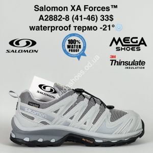 Мужские кроссовки Salomon XA Forces™ waterproof термо -21° A2882-8 BH