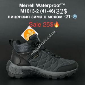 Мужские ботинки Merrell Waterproof™ лицензия зима с мехом -21° M1013-2 KL