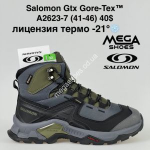Мужские кроссовки Salomon GTX Gore-Tex термо A2623-7 BH Мужские кроссовки Salomon GTX Gore-Tex термо A2623-7 BH