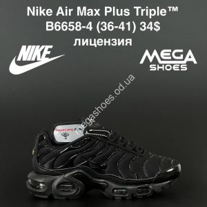 Кроссовки Nike Air Max Plus Triple B6658-4 AN Кроссовки Nike Air Max Plus Triple B6658-4 AN