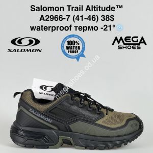 Мужские кроссовки Salomon Trail Altitude™ waterproof термо -21° A2966-7 SU