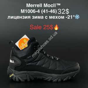Мужские ботинки Merrell Moc ll™ лицензия зима с мехом -21° M1006-4 KL