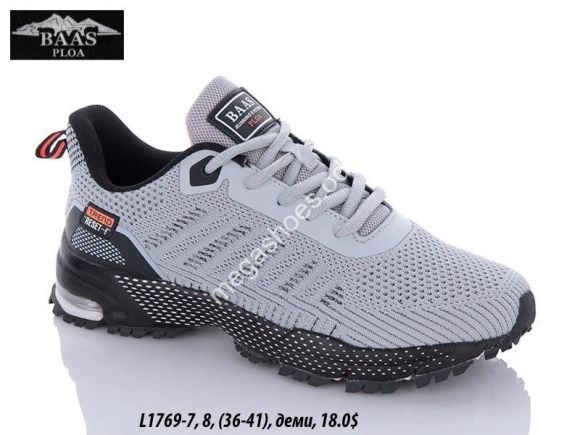 Женская обувь - Кроссовки Baas L1769-7 VS - купить оптом в Одессе Женская обувь - Кроссовки Baas L1769-7 VS - купить оптом в Одессе