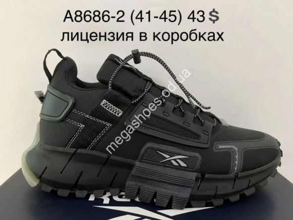 Мужская обувь - Мужские кроссовки Reebok лицензия A8686-2 AN - купить оптом в Одессе