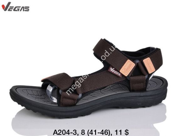 Женская обувь - Мужские босоножки Vegas A204-3 SU - купить оптом в Одессе