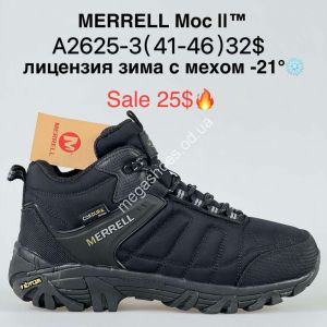 Мужские кроссовки Merrell Moc II™ лицензия зима с мехом -21° A2625-3 KL