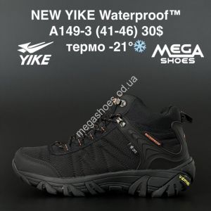 Мужские кроссовки New Yike Waterpoof термо A149-3 AN Мужские кроссовки New Yike Waterpoof термо A149-3 AN