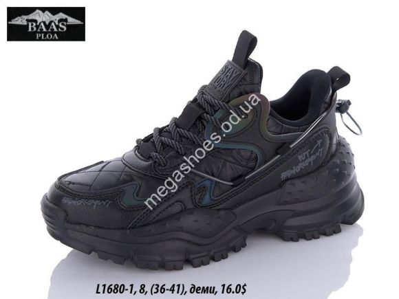 Женская обувь - Кроссовки Baas L1680-1 VS - купить оптом в Одессе Женская обувь - Кроссовки Baas L1680-1 VS - купить оптом в Одессе