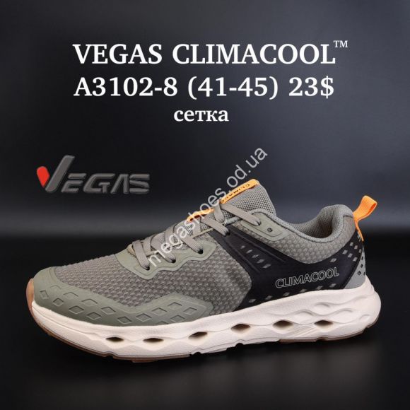 Мужская обувь - Мужские кроссовки VEGAS CLIMACOOL™ сетка A3102-8 SU - купить оптом в Одессе