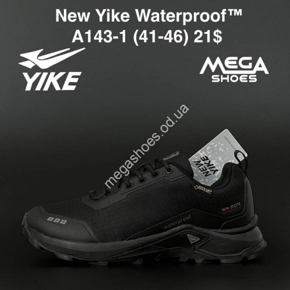 Мужская обувь - Мужские кроссовки New Yike Waterproof A143-1 AN - купить оптом в Одессе