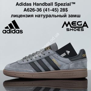 Мужские кроссовки Adidas Handball Spezial™ лицензия, натуральный замш A626-30 ZS