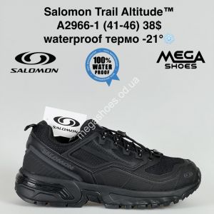 Мужские кроссовки Salomon Trail Altitude™ waterproof термо -21° A2966-1 SU