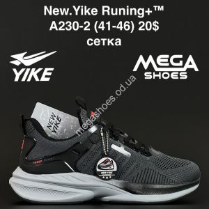 Мужские кроссовки New. Yike Runing+™ сетка A230-2 AN Мужские кроссовки New. Yike Runing+™ сетка A230-2 AN