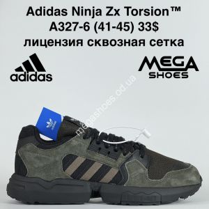 Мужские кроссовки Adidas Ninja Zx Torsion™ лицензия, сквозная сетка A327-6 BH