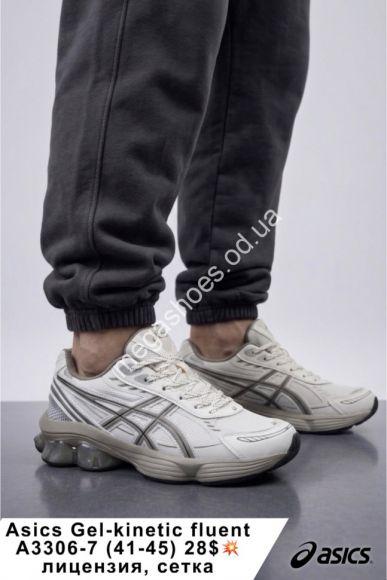Мужская обувь - Мужские кроссовки Asics Gel-Kinetic Fluent лицензия, сетка A3306-7 FL - купить оптом в Одессе